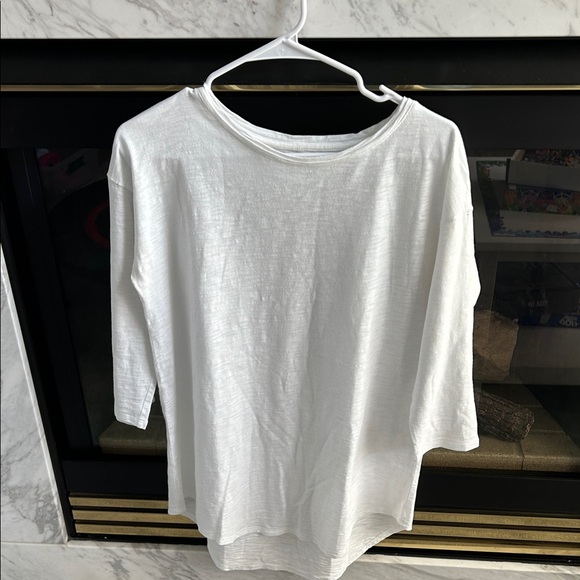 Chico's Tops - Chico's White 3/4 Long Sleeve Tee. Size 0 or S.